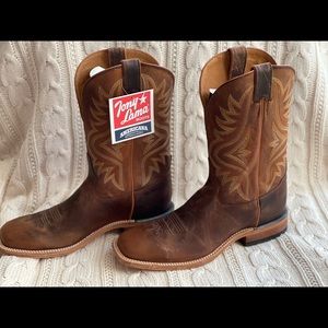 Tony Lama Cowboy boots.
